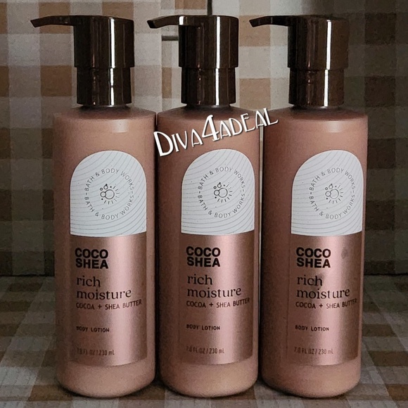 3x Bath & Body Works COCO SHEA Rich Moisture Body Lotion Bundle - Picture 1 of 2